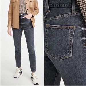 SLVRLAKE  Beatnik Charcoal Cotton High Rise Women’s Jeans Size 32